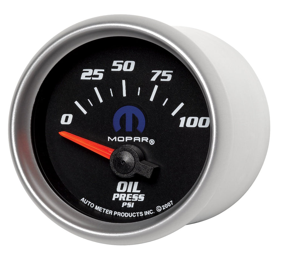 Electric Oil Pressure Gauge Auto Meter 880015 MOPAR
