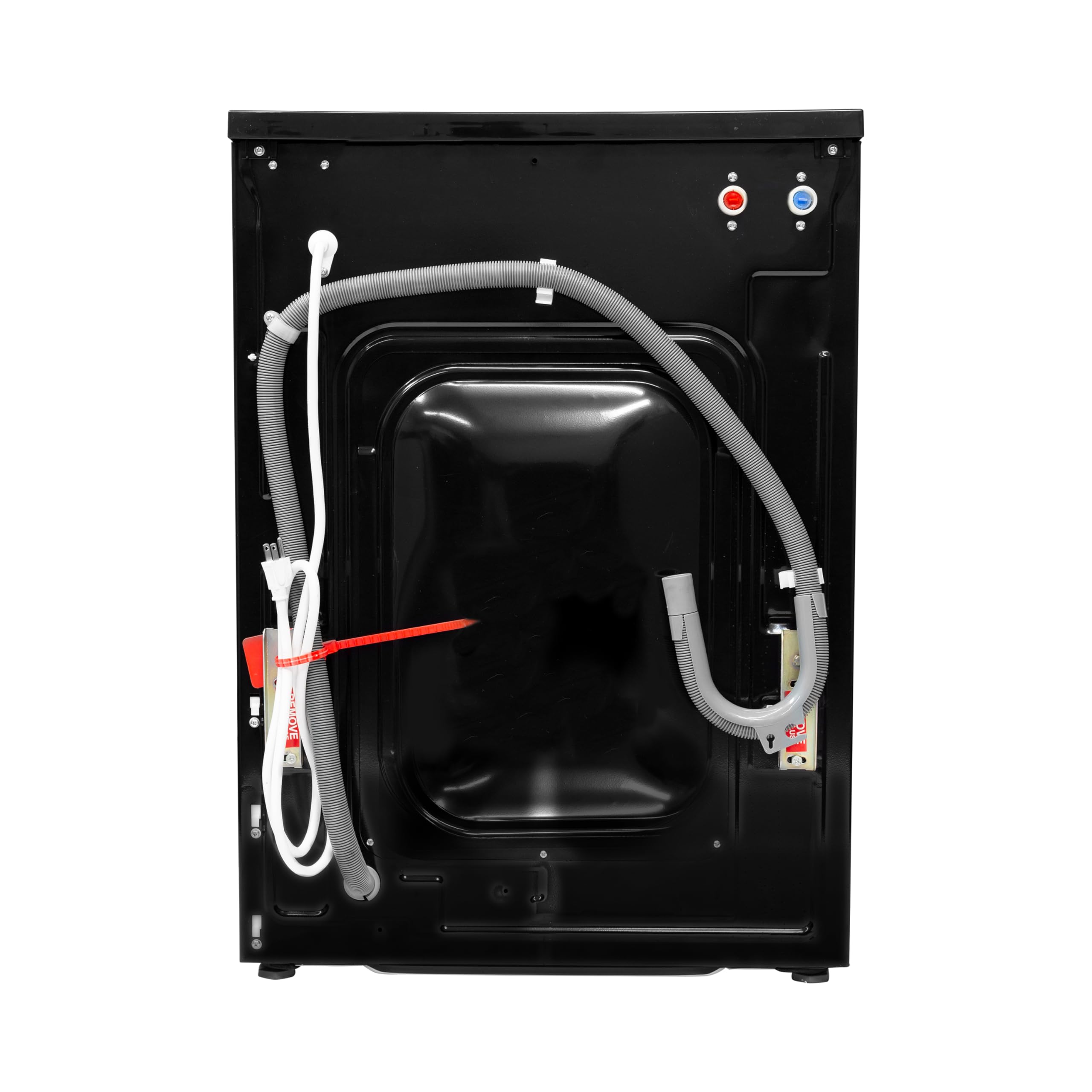Compact Equator Washer 1.6cf/15lbs PET CYCLE 15 Programs 110V in Black