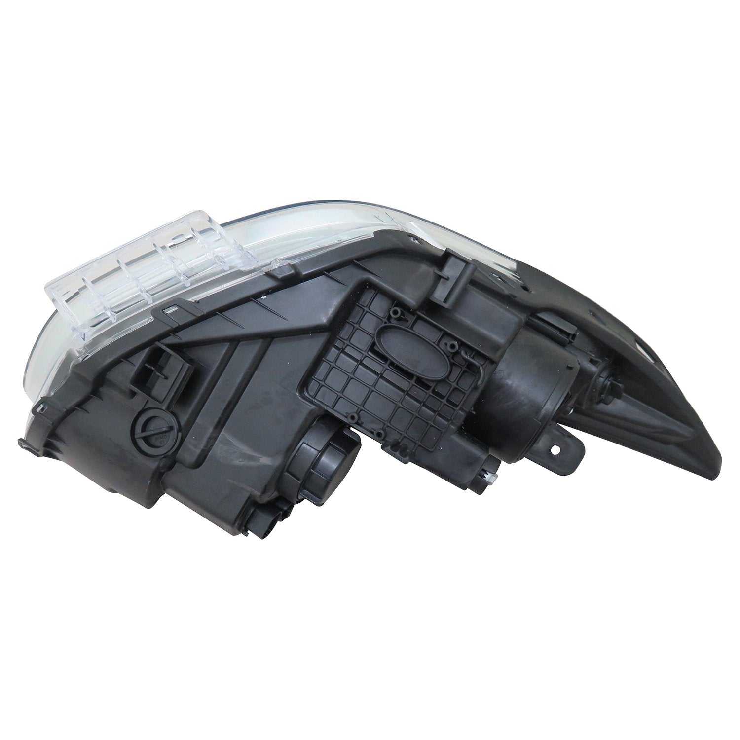 Left TYC Headlight Assembly Compatible with 2011-2015 Hyundai Santa Fe