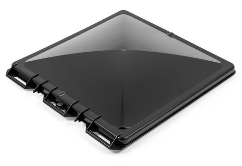 Camco Vent Cover Camper/RV | Features a Reinforced Center Bar & Crafted of Durable Polymer with Galvanized Hardware | Fits 14-Inch x 14-Inch RV Roof Vents (40173)