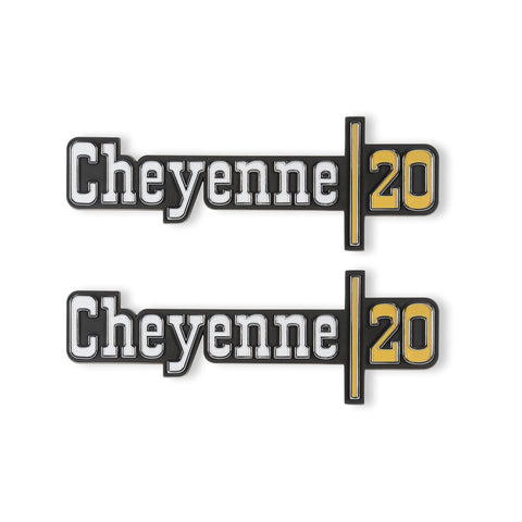 Cheyenne 20 Brothers Trucks 04-538 Fender Emblems