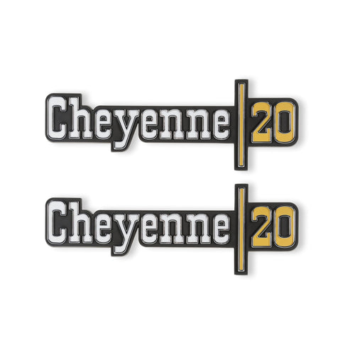 Cheyenne 20 Brothers Trucks 04-538 Fender Emblems