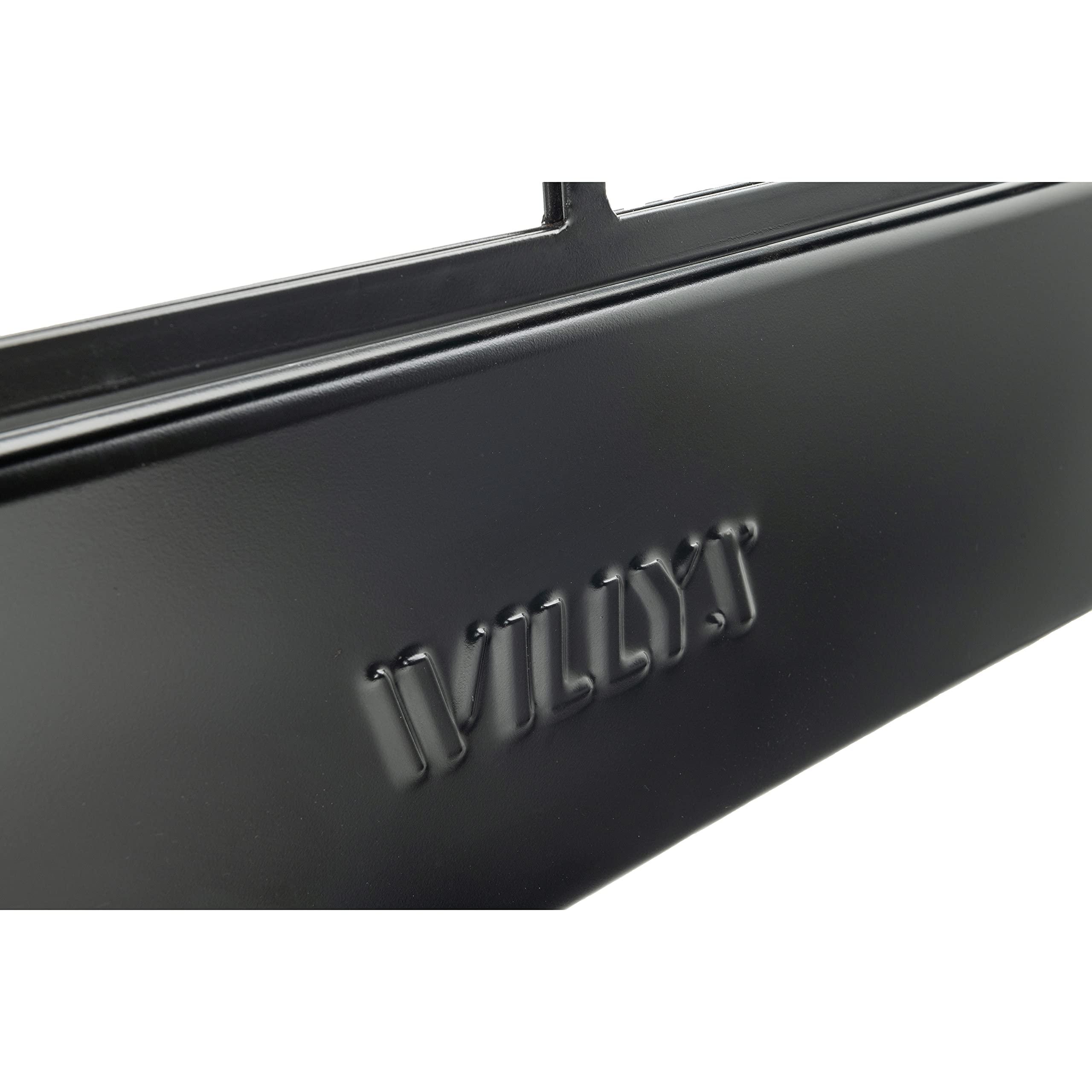 DMC-663628 | Omix-ADA | Windshield Frame, Willys Script | OE Reference: CWA002 | Fits 1946-1949 Willys CJ2A