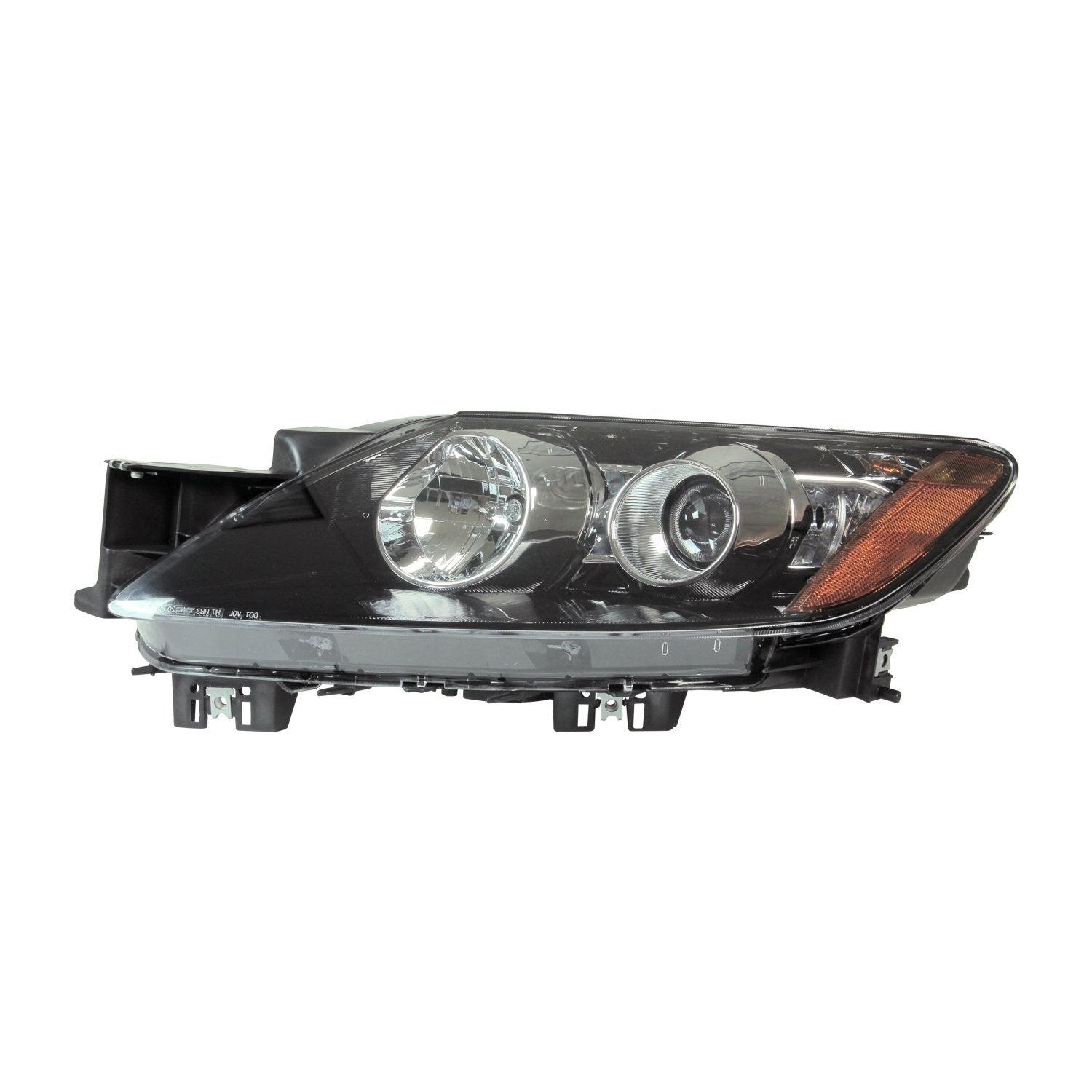 Left TYC Headlight Assembly Compatible with 2010-2011 Mazda CX-7