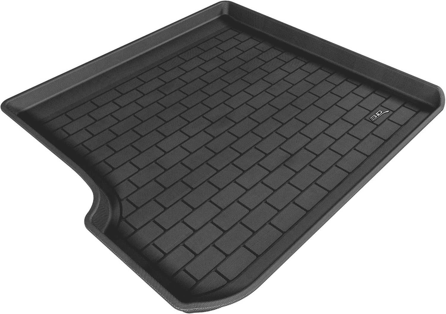 3D MAXpider Kagu Custom Fit Cargo Liner (Black) Compatible with BMW X3 2004-2010 - Cargo Liner