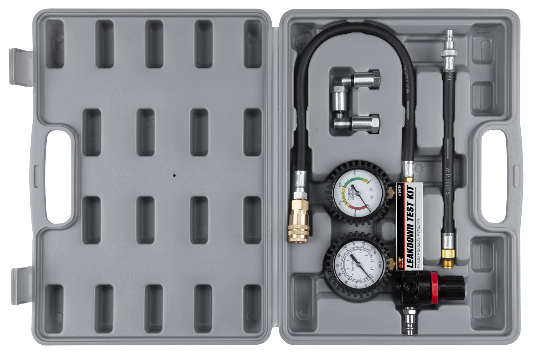 Leak-Down Test Kit Performance Tool W89729 (Not a compression Tester), black