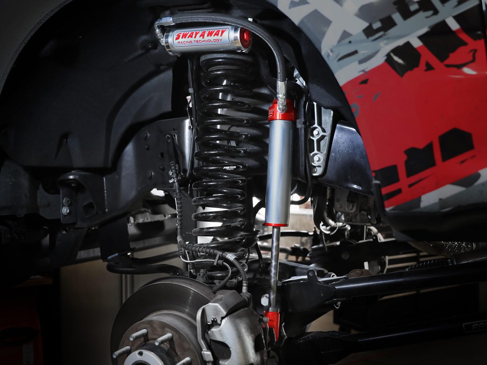 Sway-A-Way aFe Power 301-5600-14 2.5 Front Shock Kit for 0-1.5 IN Lift 17-23 Ford F250/350 4WD