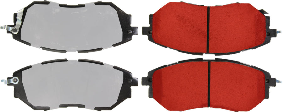 Centric 500.10780 Disc Brake Pads PQ PRO with Hardware 2005-2019 Subaru B9 Tribeca, Forester, Legacy, Outback, Tribeca, WRX