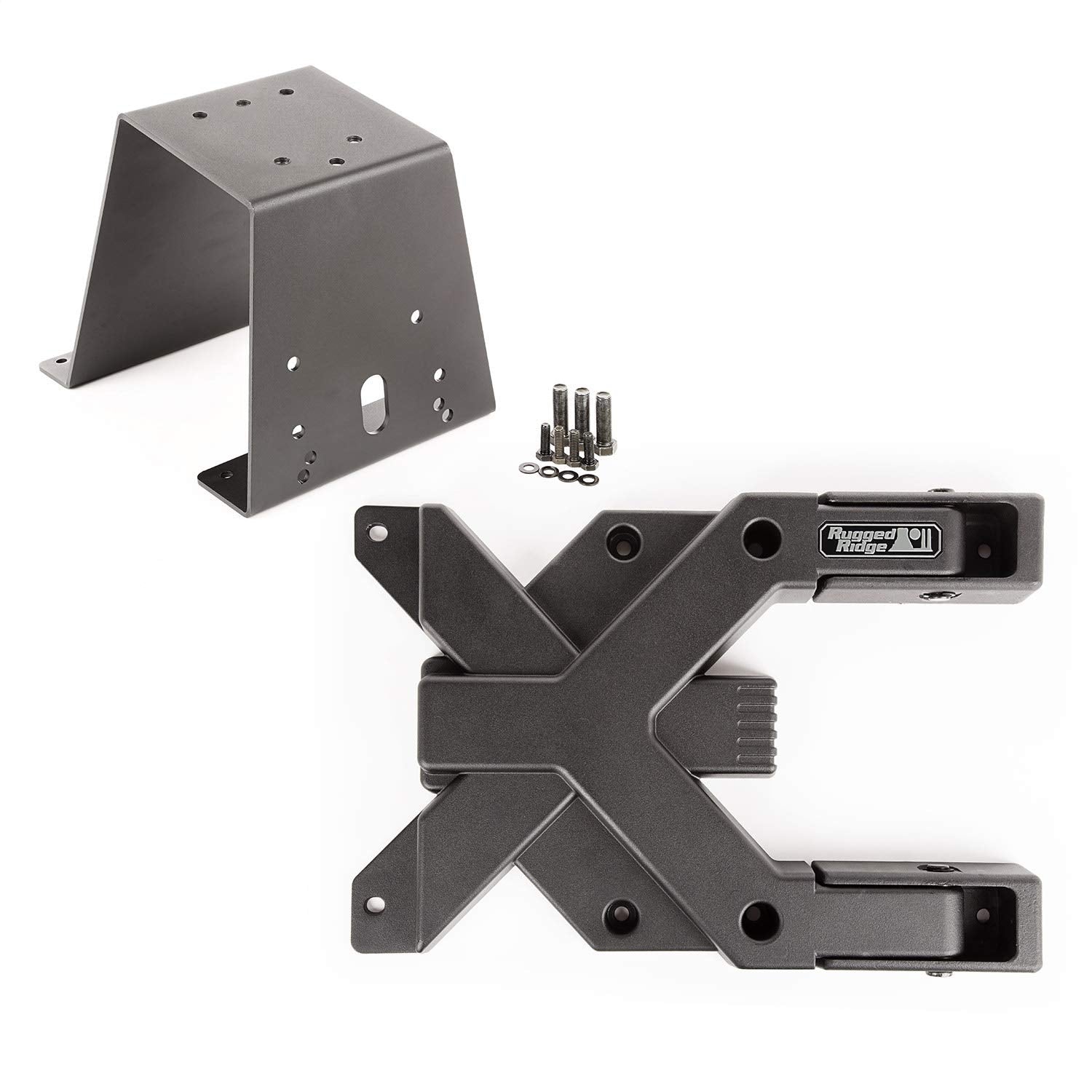 Spartacus Tire Carrier Rugged Ridge | Black, Heavy Duty | 11546.60 | Fits 1997-2006 Jeep Wrangler TJ