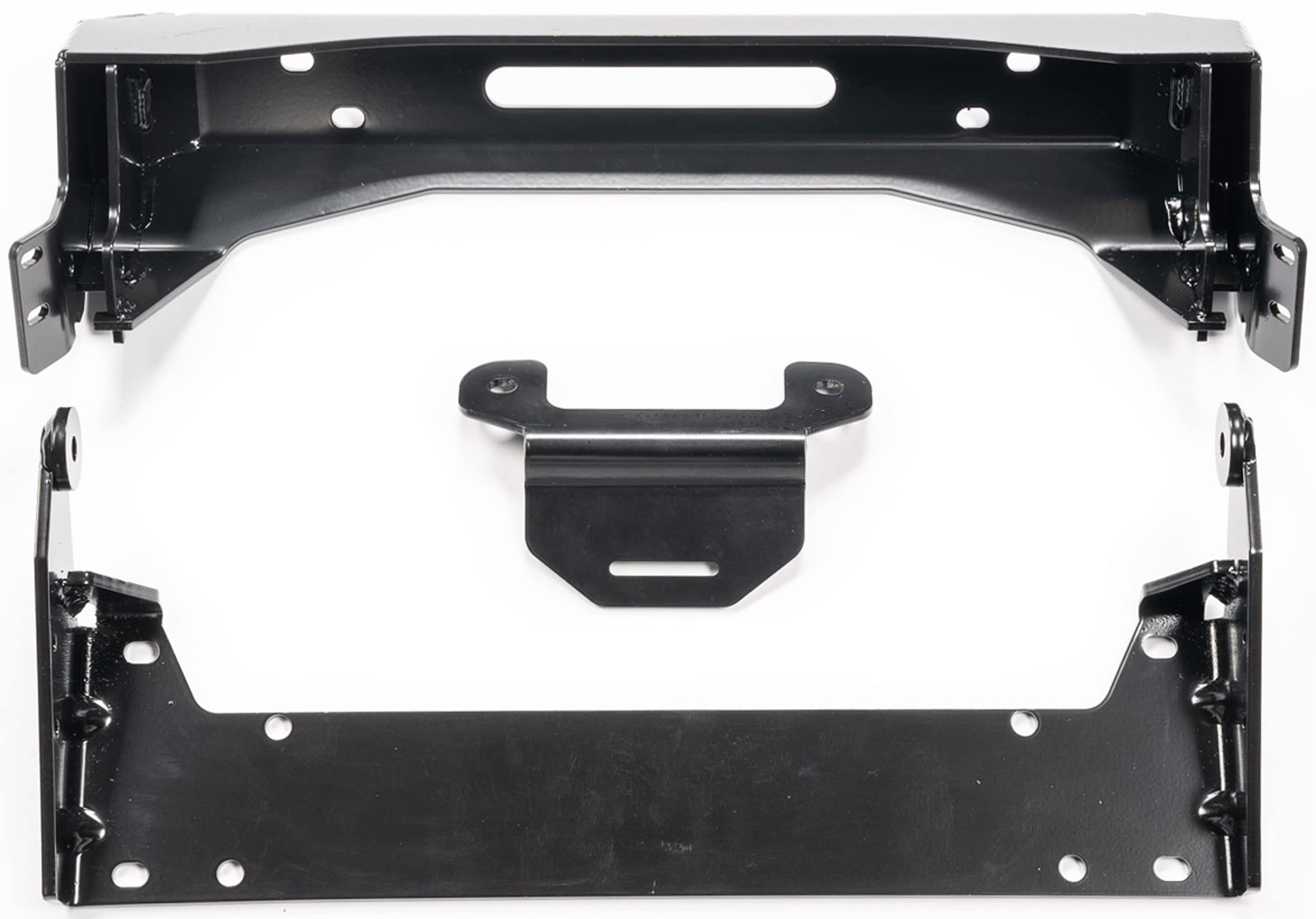 WARN Front UTV Snow Plow Mounting Kit 107914, Fits: Yamaha Wolverine RMAX2 and RMAX4 (2021), Black
