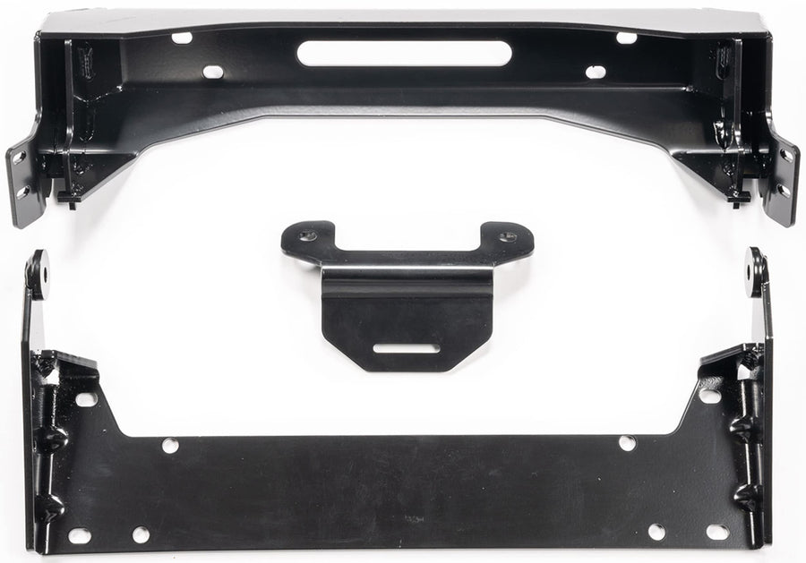 WARN Front UTV Snow Plow Mounting Kit 107914, Fits: Yamaha Wolverine RMAX2 and RMAX4 (2021), Black