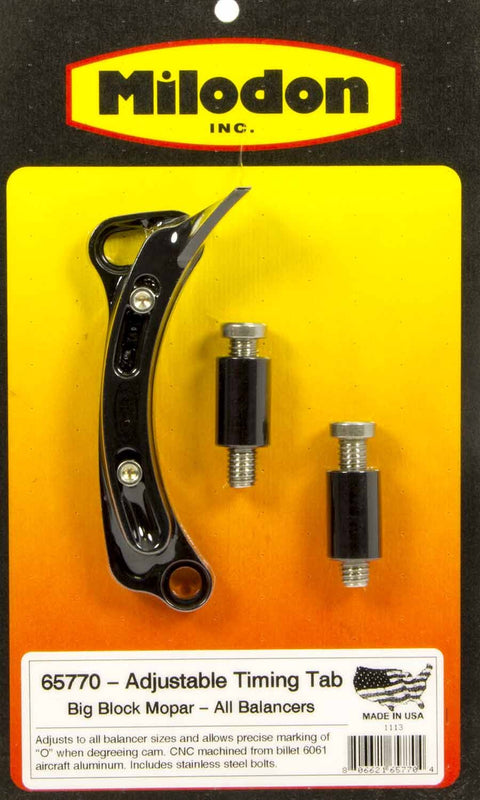 Timing Pointer Milodon 65770 Balancer for Big Block Mopar