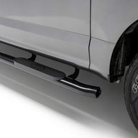 4-Inch ARIES Oval Black Steel Nerf Bars, Select Chevrolet Silverado, GMC Sierra 1500, 2500, 3500 HD