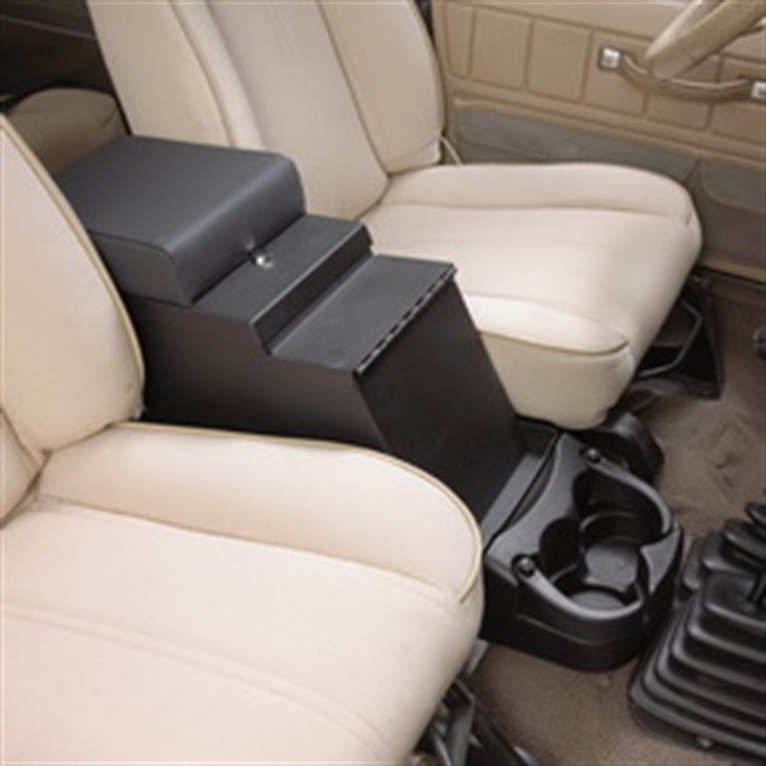 SmittyBilt DENIM BLK STEREO CONSOLE - SB31815