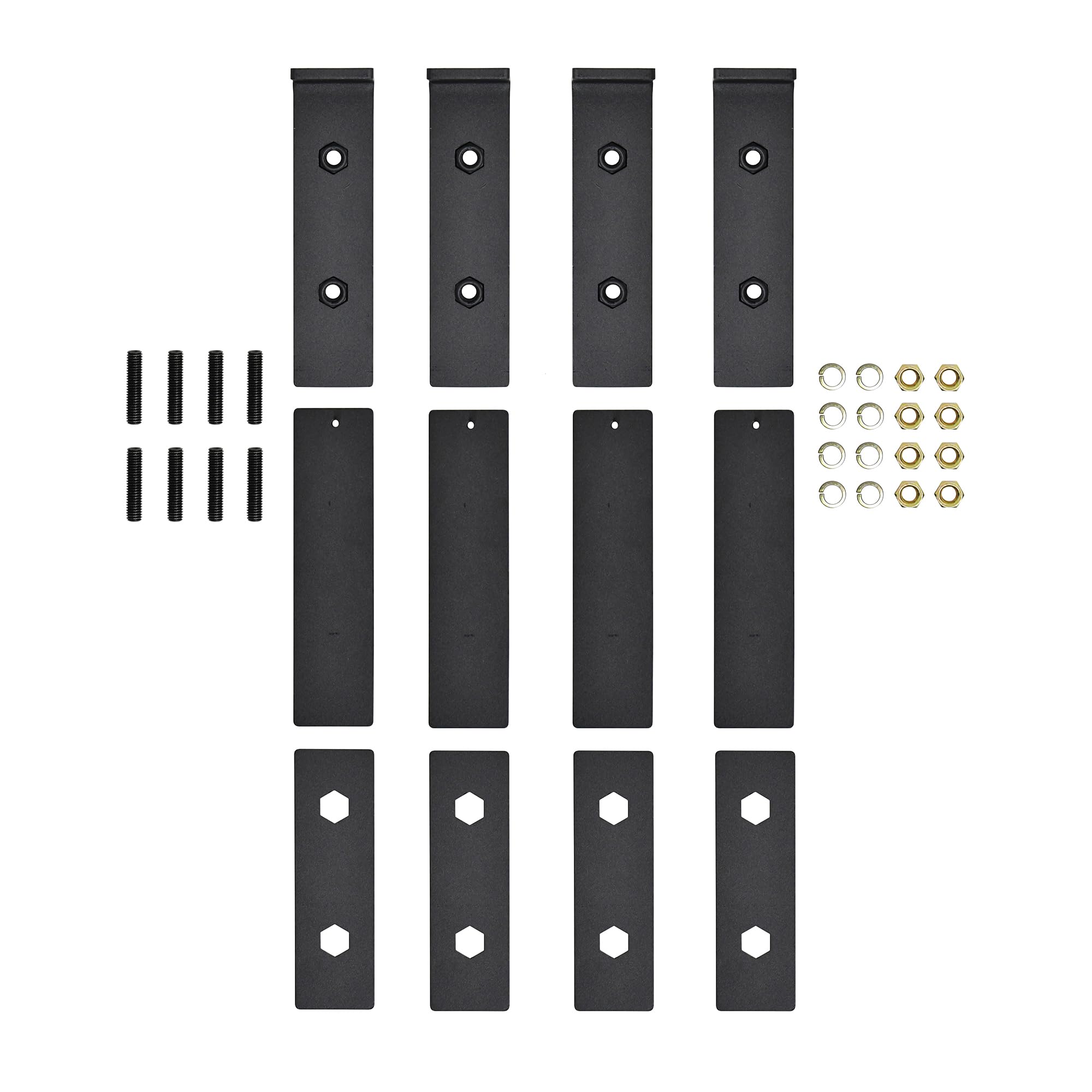 27-74705 Westin Textured Black Grate Steps Running Boards 54 inches Textured Black Running Boards