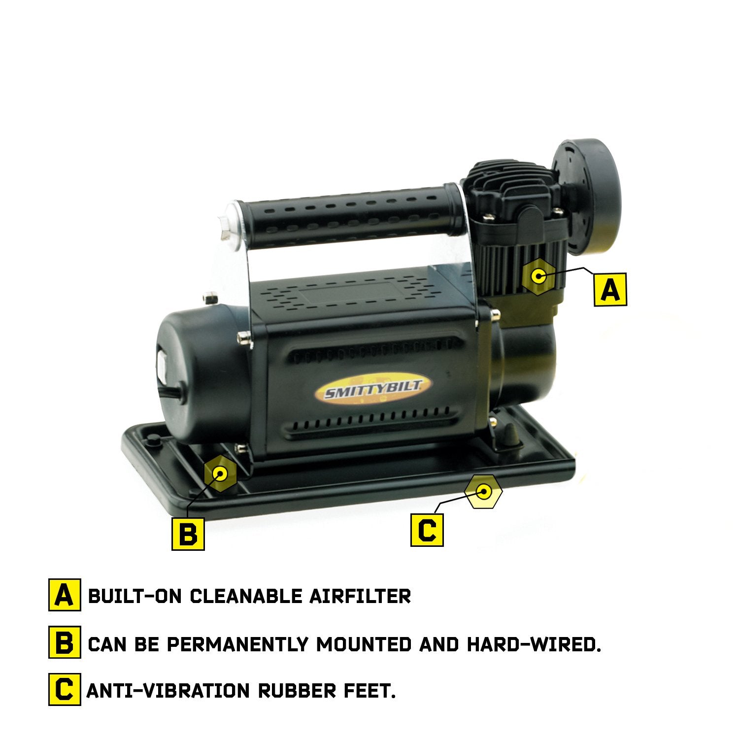 AIR COMPRESSOR SmittyBilt 2.54CFM - SB2780