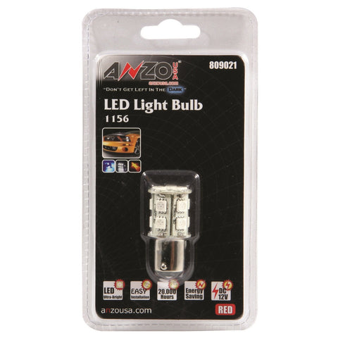 Red AnzoUSA LED Bulb 809021