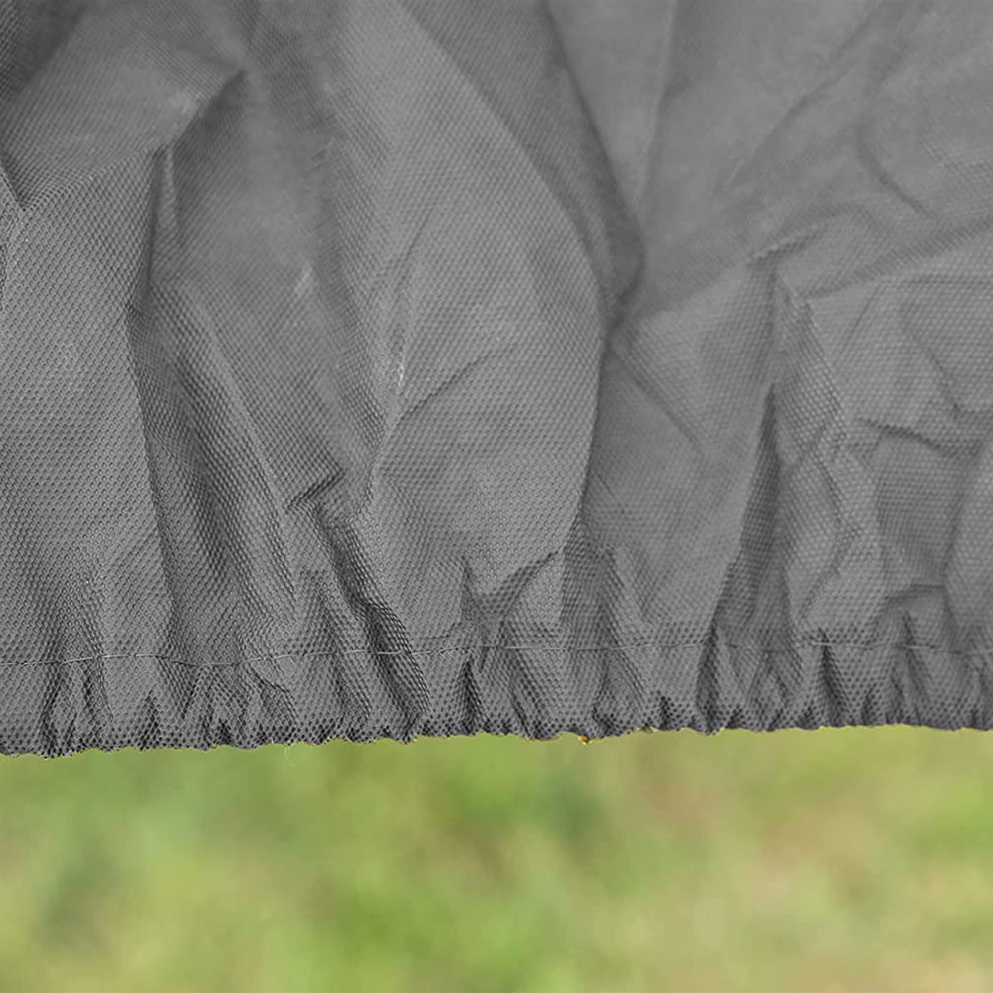 Camco 12-14-Ft ULTRAGuard Pop-Up Camper/RV Cover - Features Covered Air Vents & Cinching Straps - Crafted of Spunbond Polypropylene - Includes Storage Bag for RV Storage and Organization (45763)