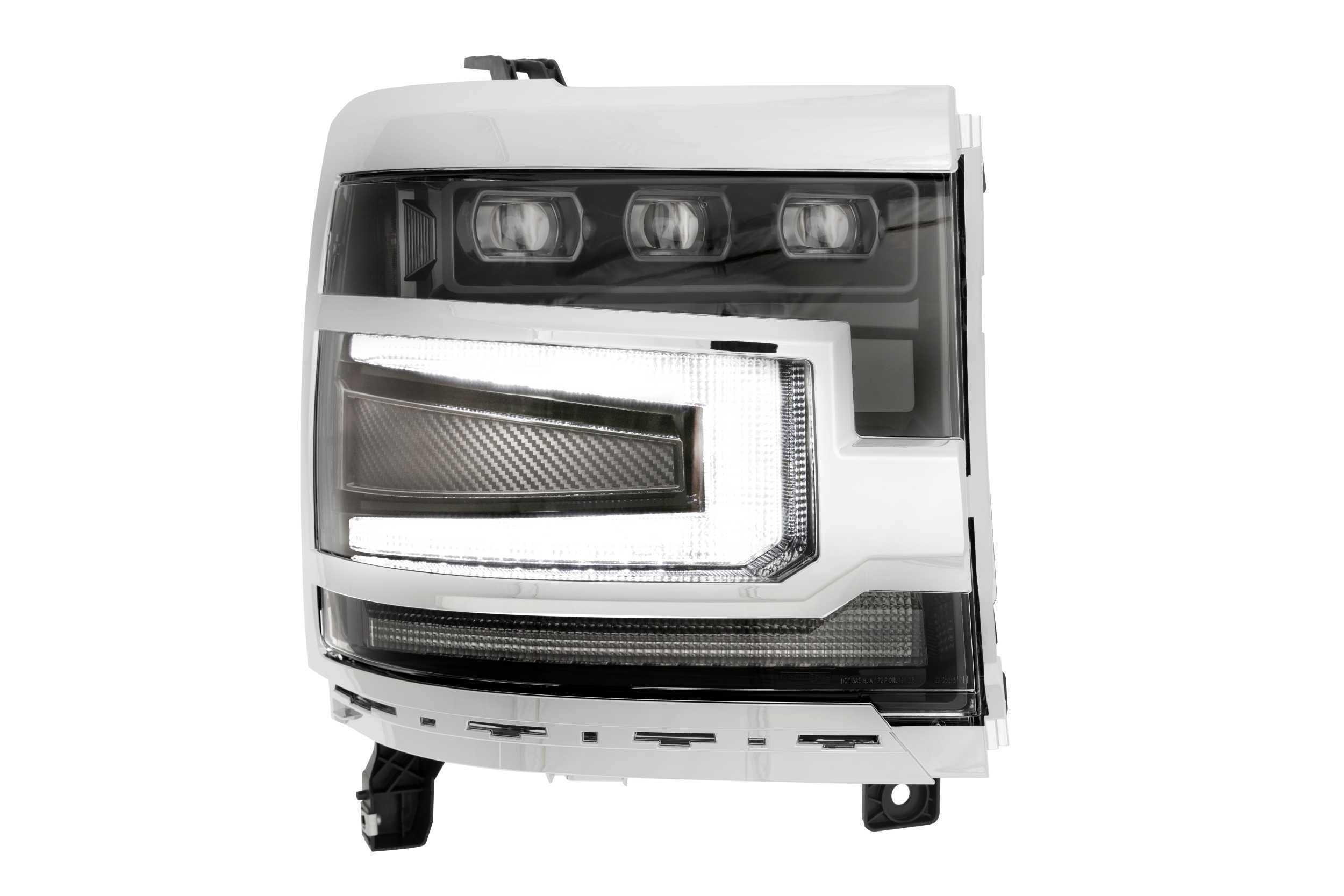 XB Headlight Grille Trim Bezels: LF542 Morimoto Lighting (Pair/Unfinished) LF542.B