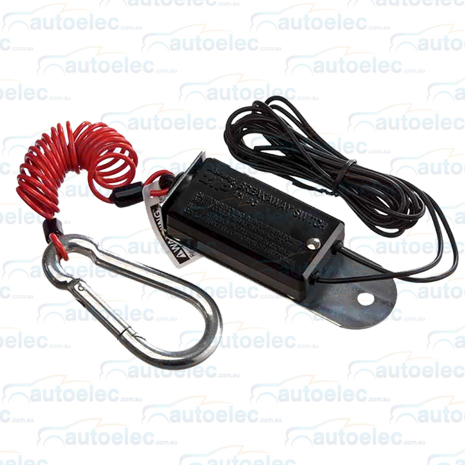 Zip Fastway 4 Foot Breakaway Cable with Electric Brake Switch 80-00-2040 RED