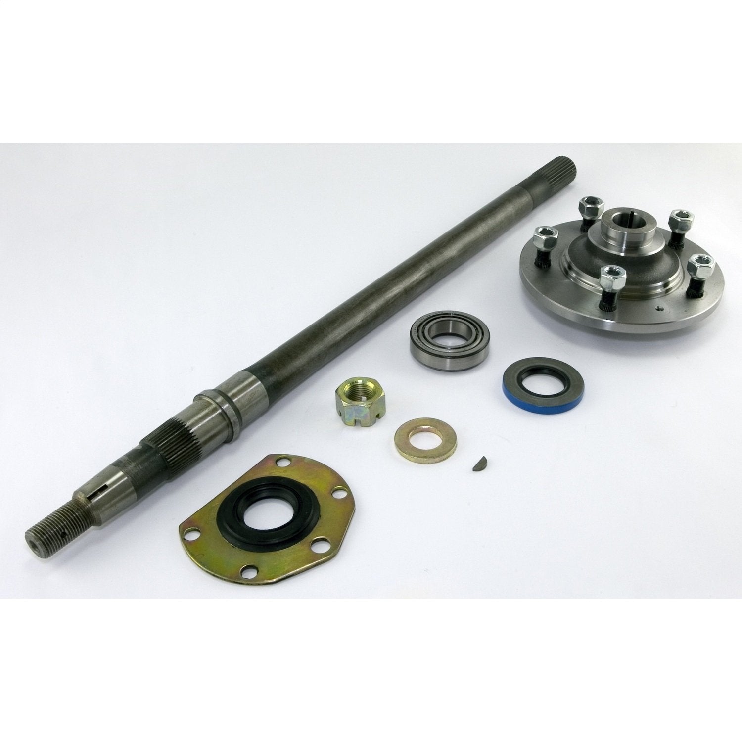 16530.27 | Omix-Ada | Rear, Left, Narrow Track Axle Shaft Kit | OE Reference: 8127070K | Fits 1976-1983 Jeep CJ5 / CJ7 / CJ8 with AMC 20