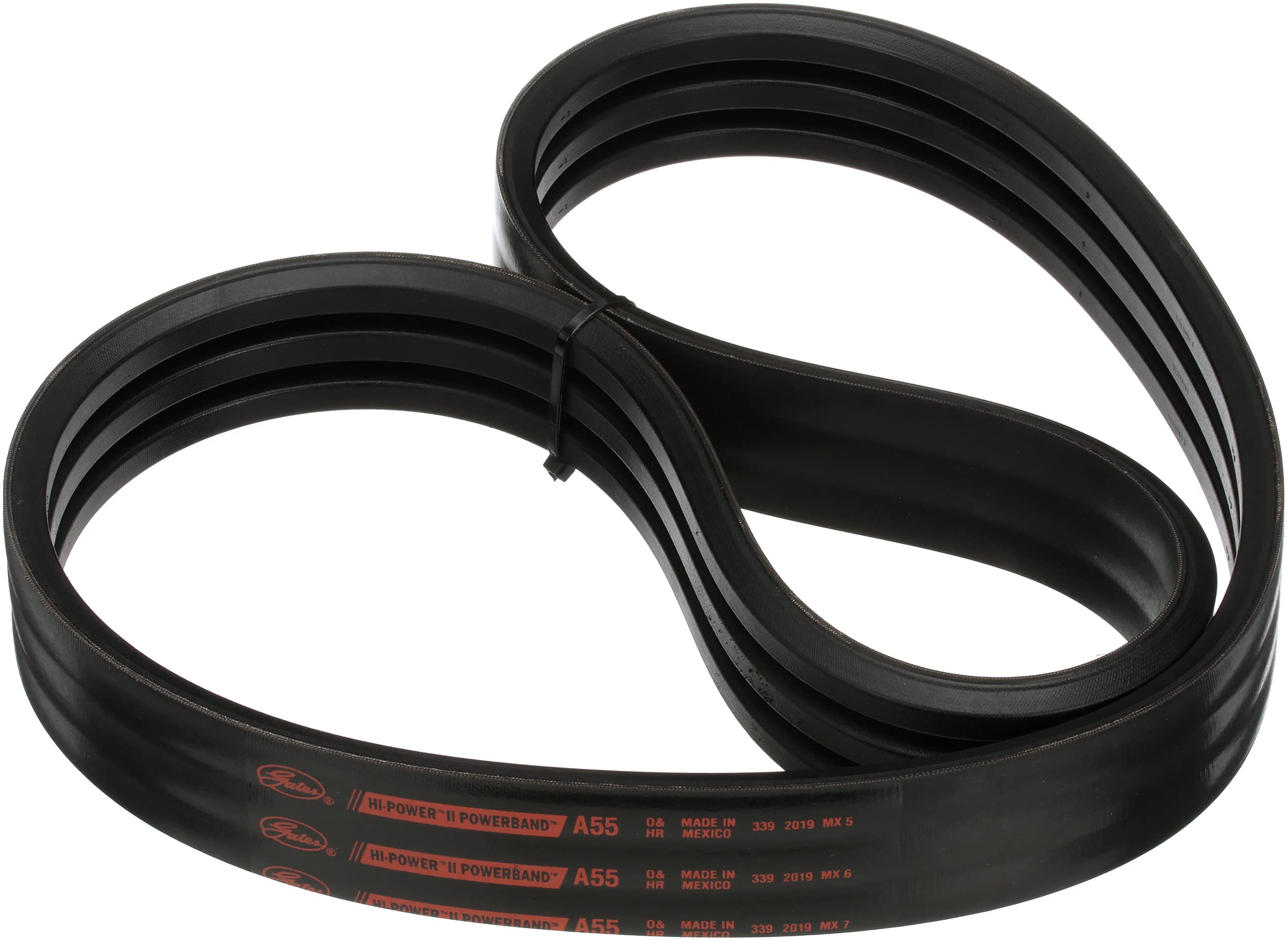 Hi-Power II Gates PowerBand V-Belt 3/A55