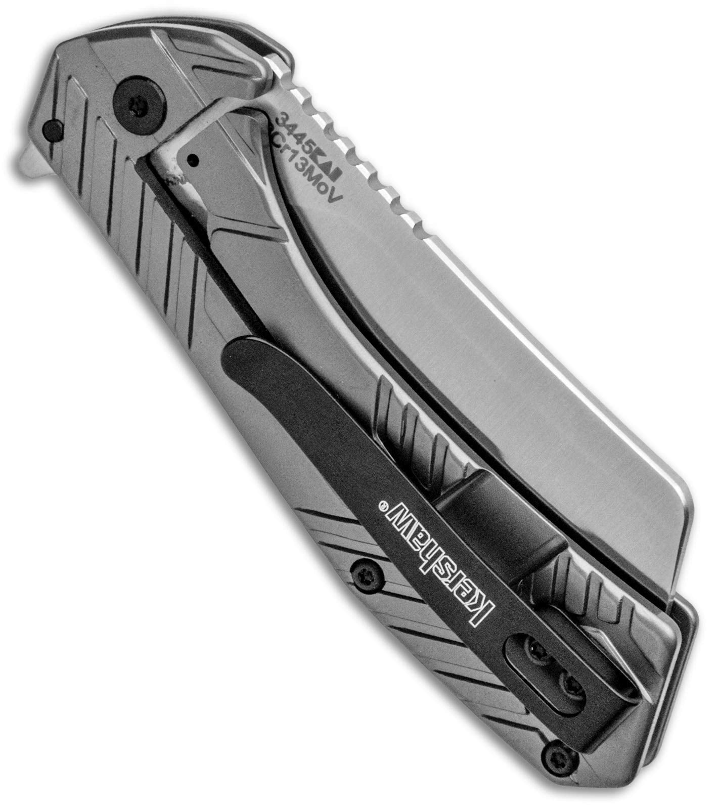 Kershaw Pocket Knife Static Cleaver, 2.8 Inch Blade, Manual Open Every Day Carry (3445)