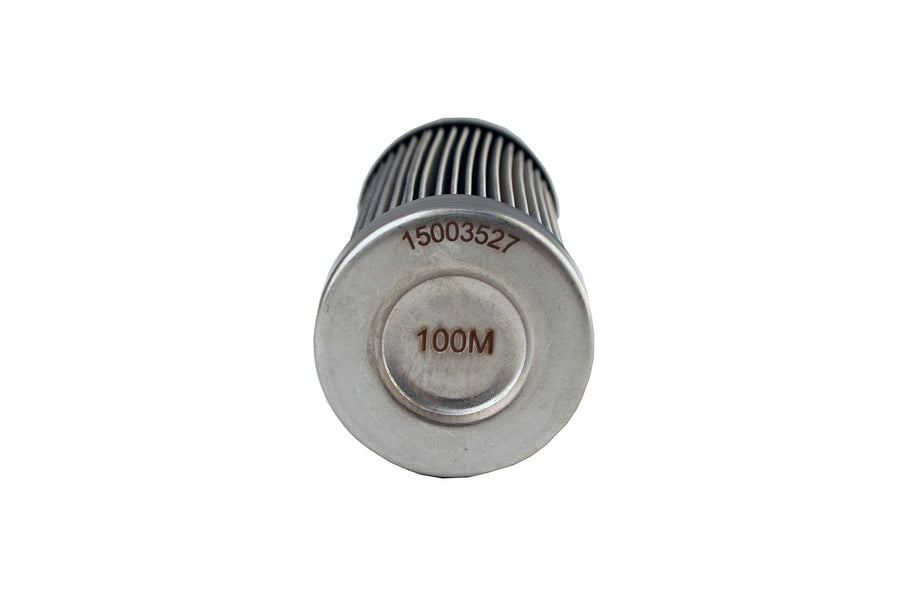 Fuel Filter, Aeromotive 12612, Bulkhead, AN-10, 100 Micron Stainless Steel