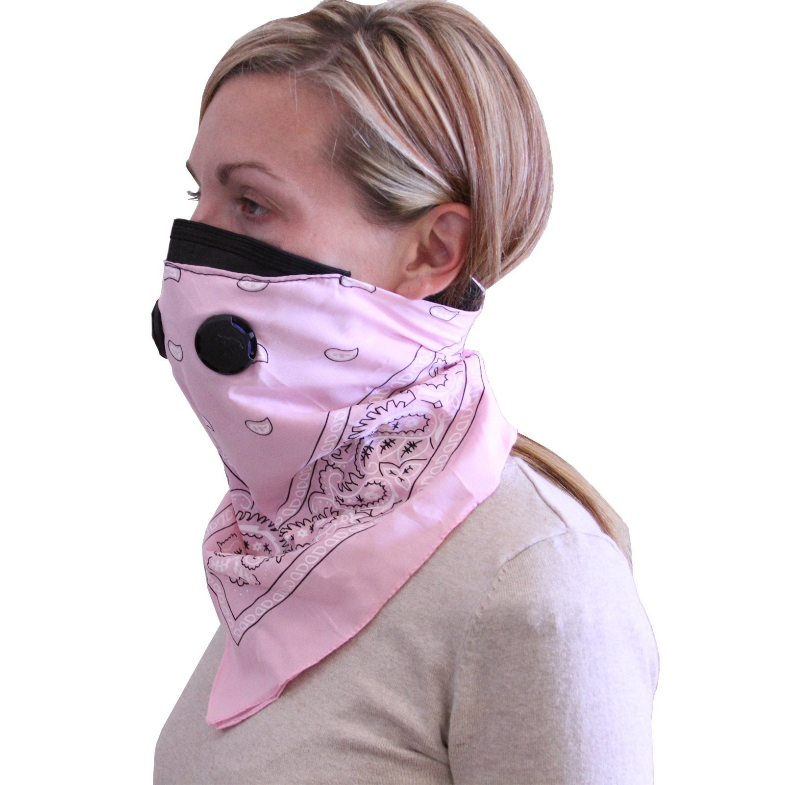 Dust Mask Bandana Style Pnk