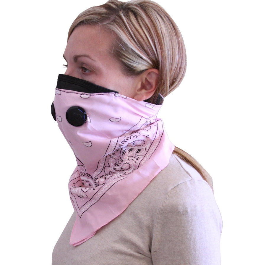 Dust Mask Bandana Style Pnk