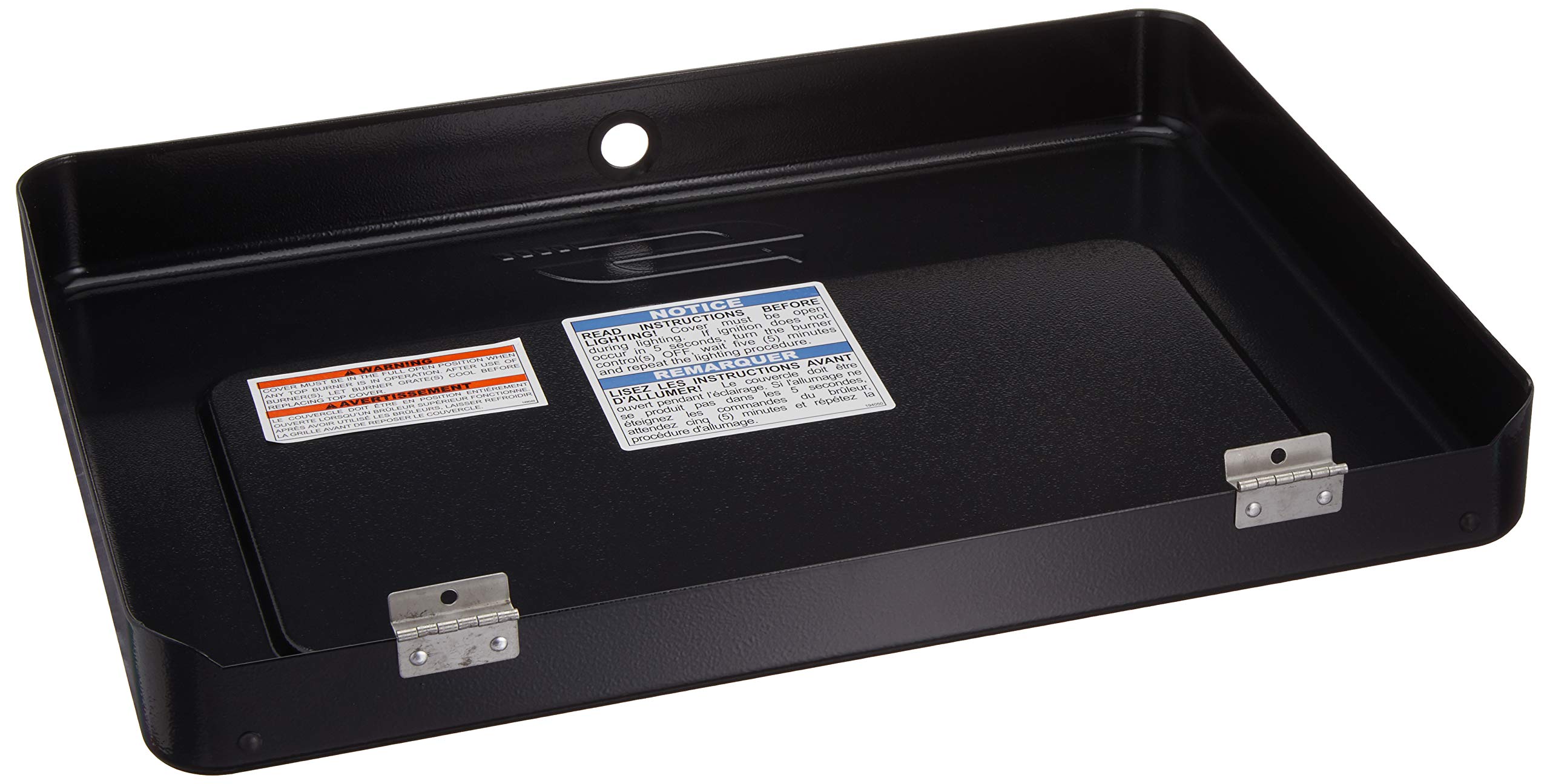 3066ABK Suburban Cooktop Cover 2 Burner Black