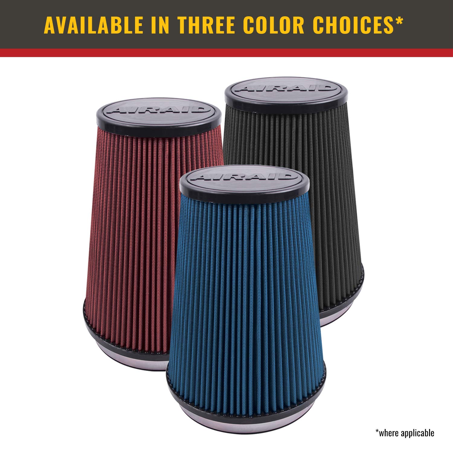 Premium Air Filter Airaid 850-135 Direct Replacement