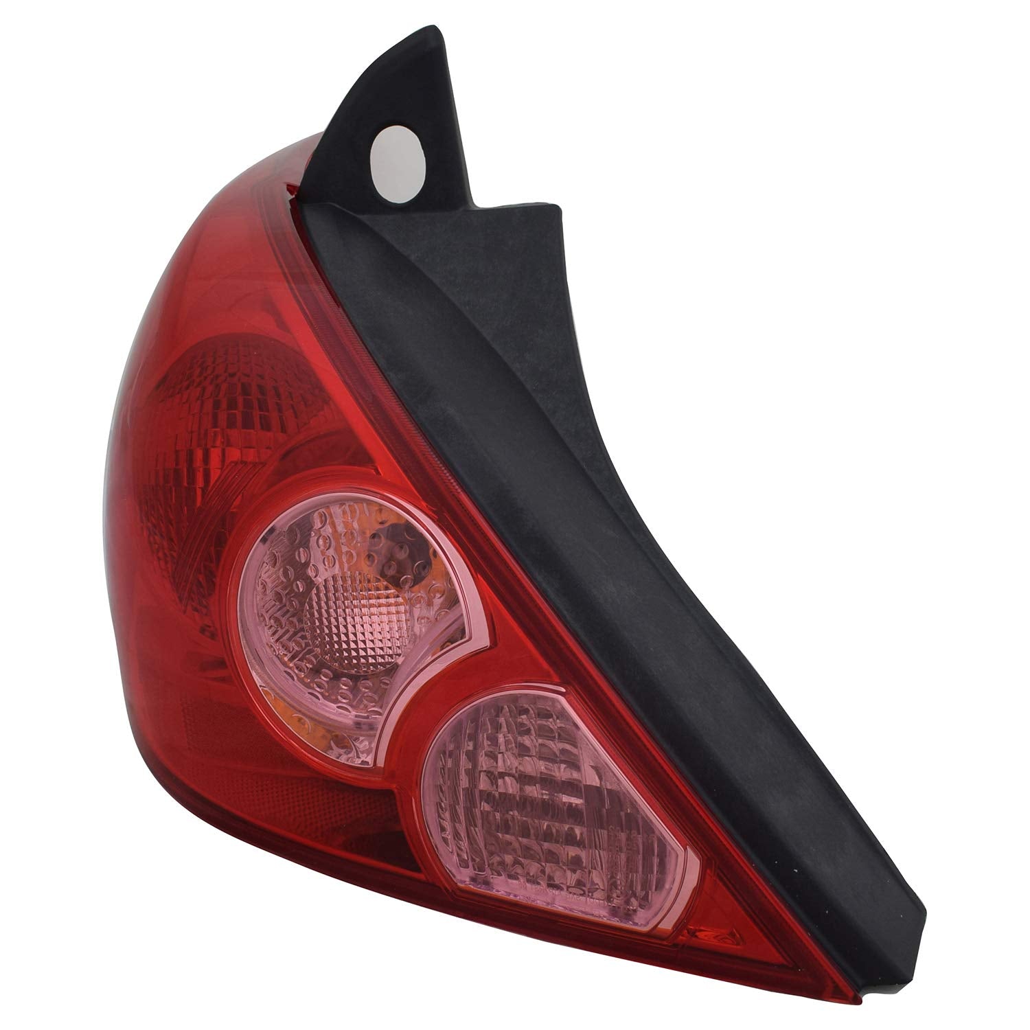 Left TYC Tail Light Assembly Compatible with 2007-2012 Nissan Versa