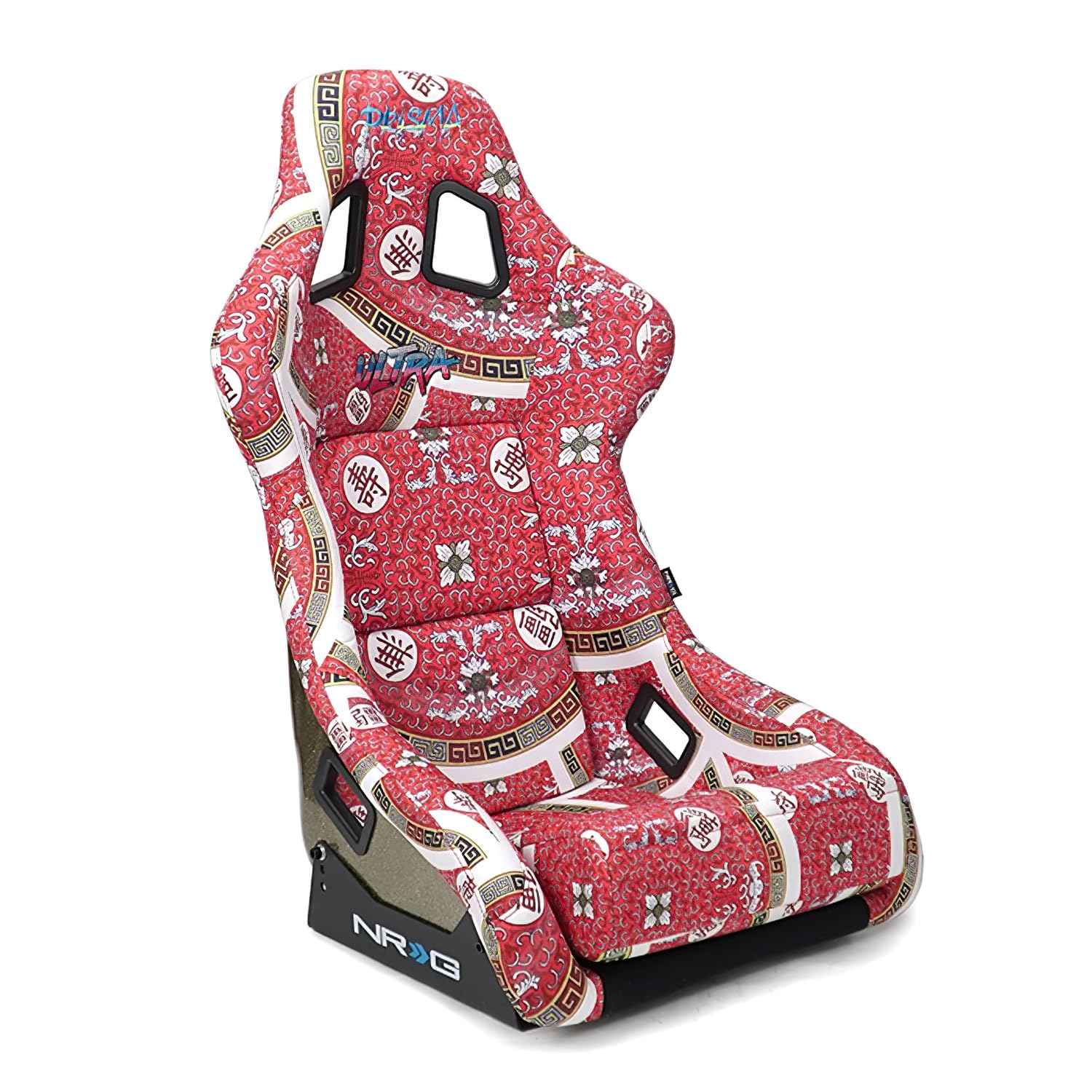 NRG Innovations Left, Right Front Prisma Fixed Back Bucket Racing Seat Compatible With Vehicle with Aftermarket Seat Brackets, 24" W X 36" H X 18" D, NRG-FRP-302-DYNASTY