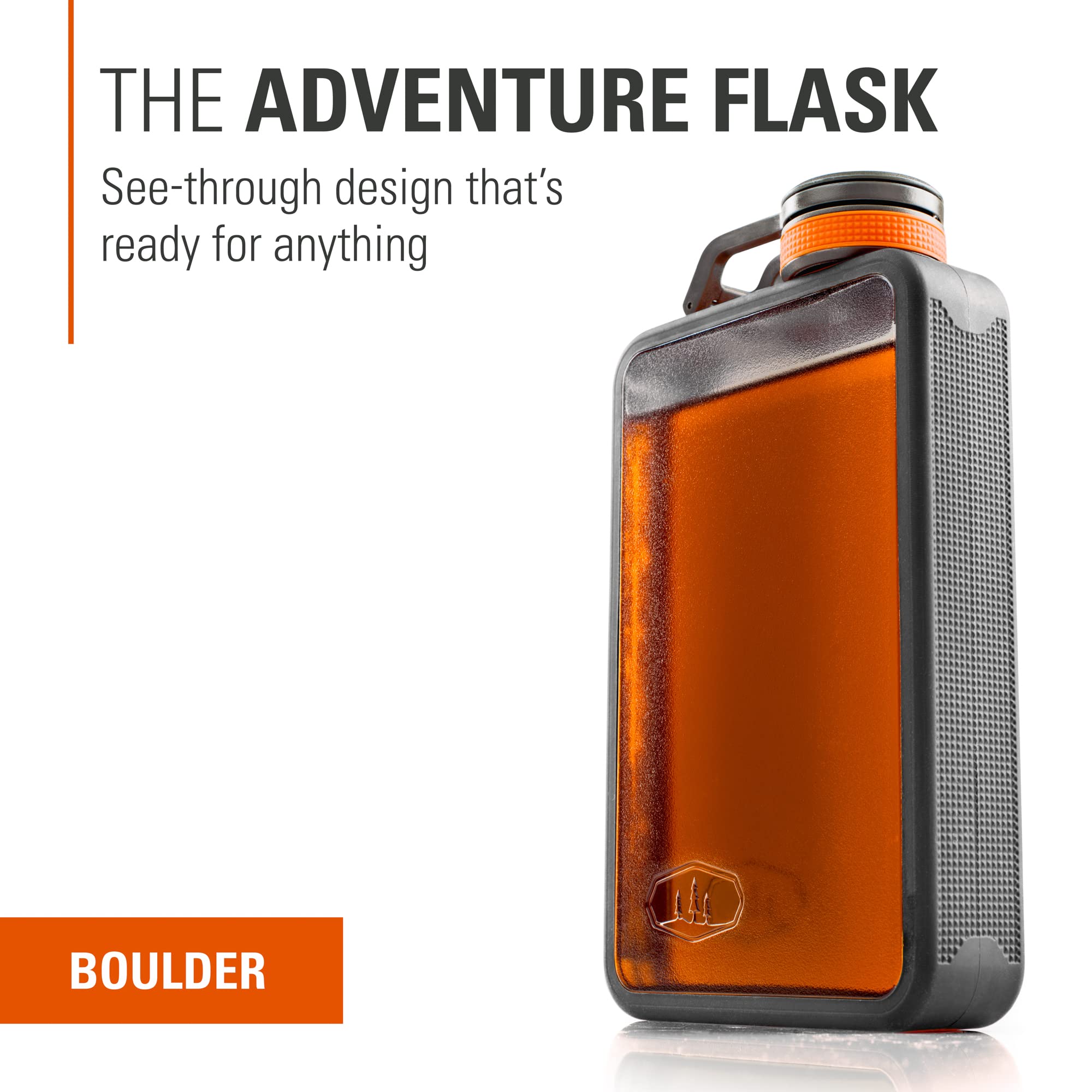 Boulder Flask 10 Oz Graphite GSI Outdoors