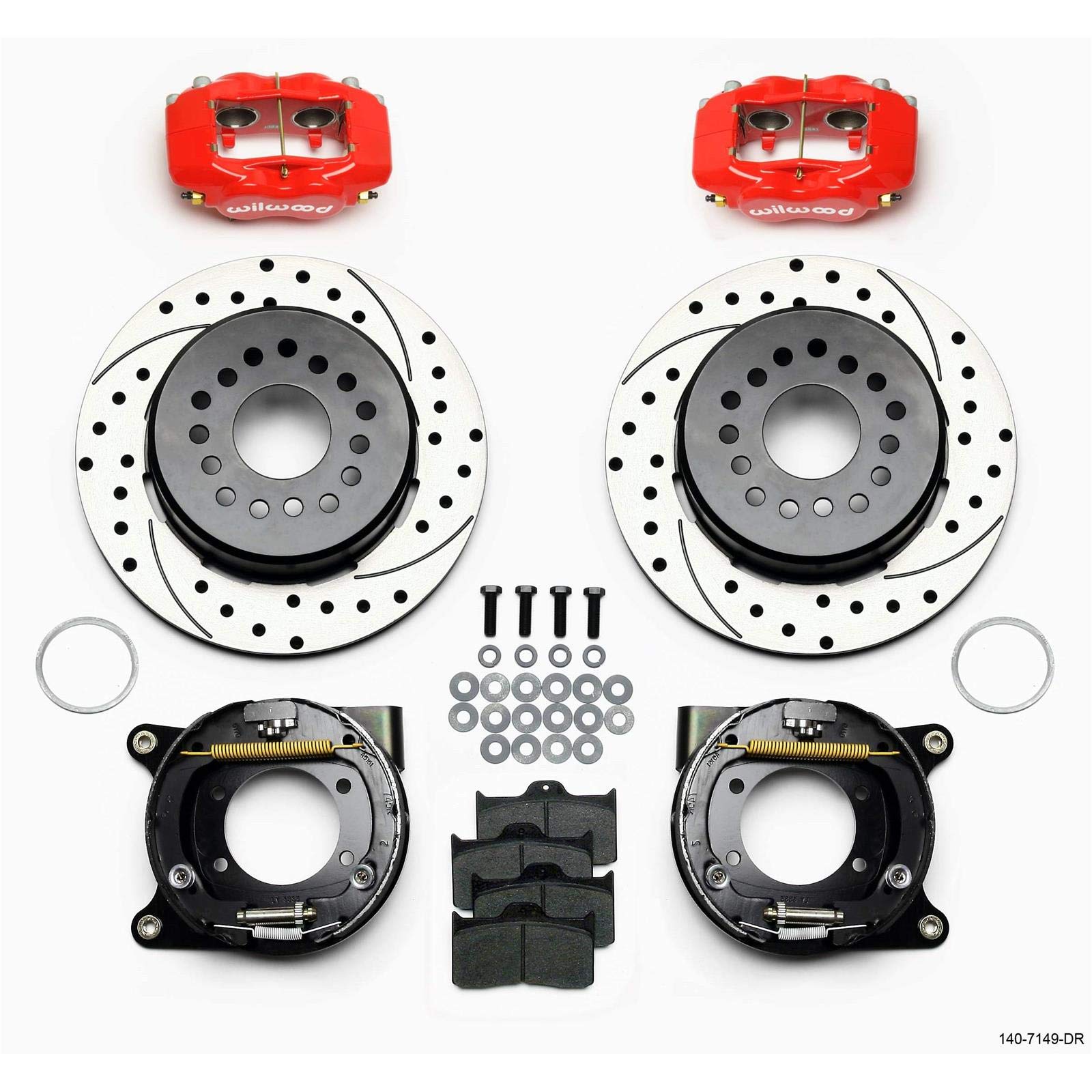 Brake Kit Wilwood 140-7149-DR Bolt-On (140-7149-Dr), 1 Pack