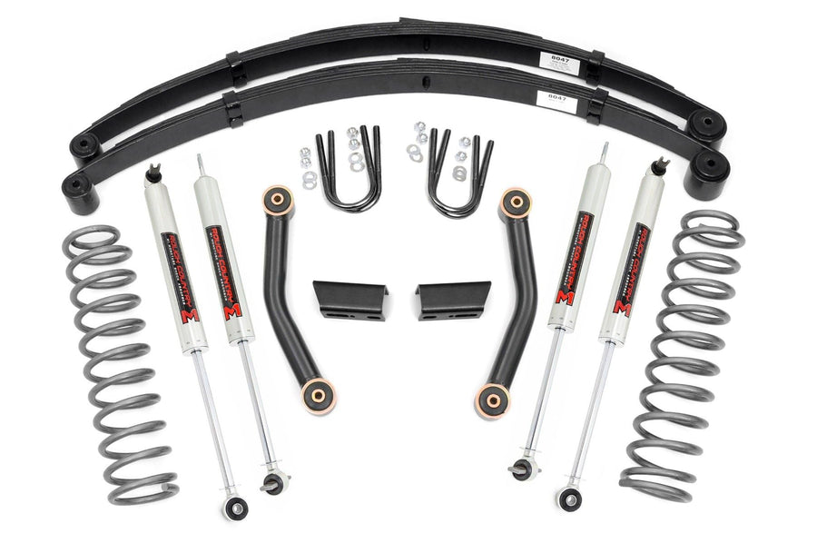 3" Lift Kit Rough Country for 1984-2001 Jeep Cherokee XJ 2WD/4WD - 63041