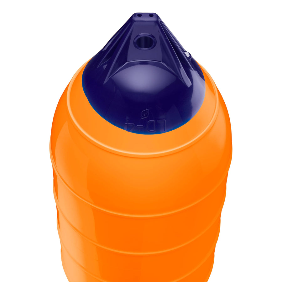 Polyform LD-4 Low Drag Buoy Standard Blue Ropehold - Orange