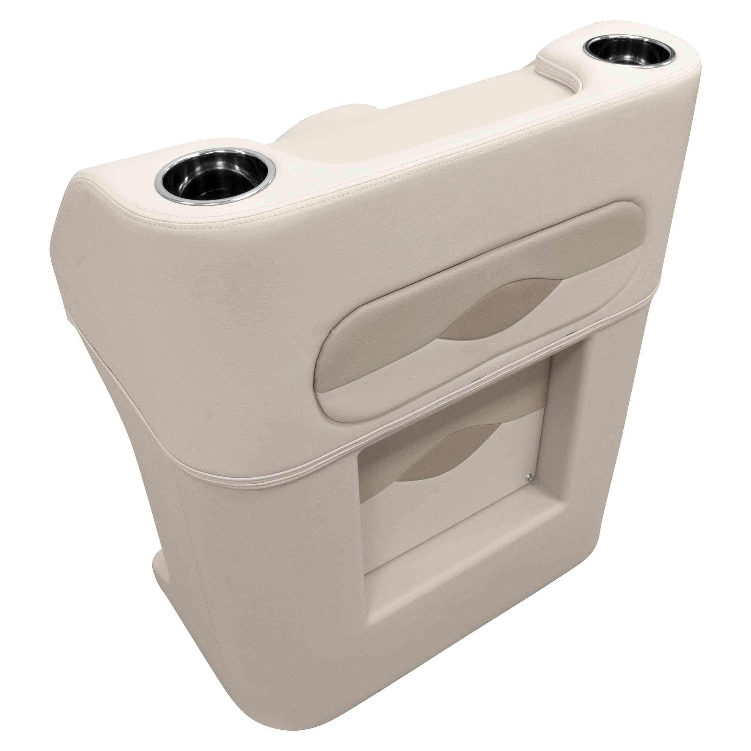 Wise Premier Series BM1158-1066 Pontoon Helm Steering Console, Stone/Mocha Java/Khaki
