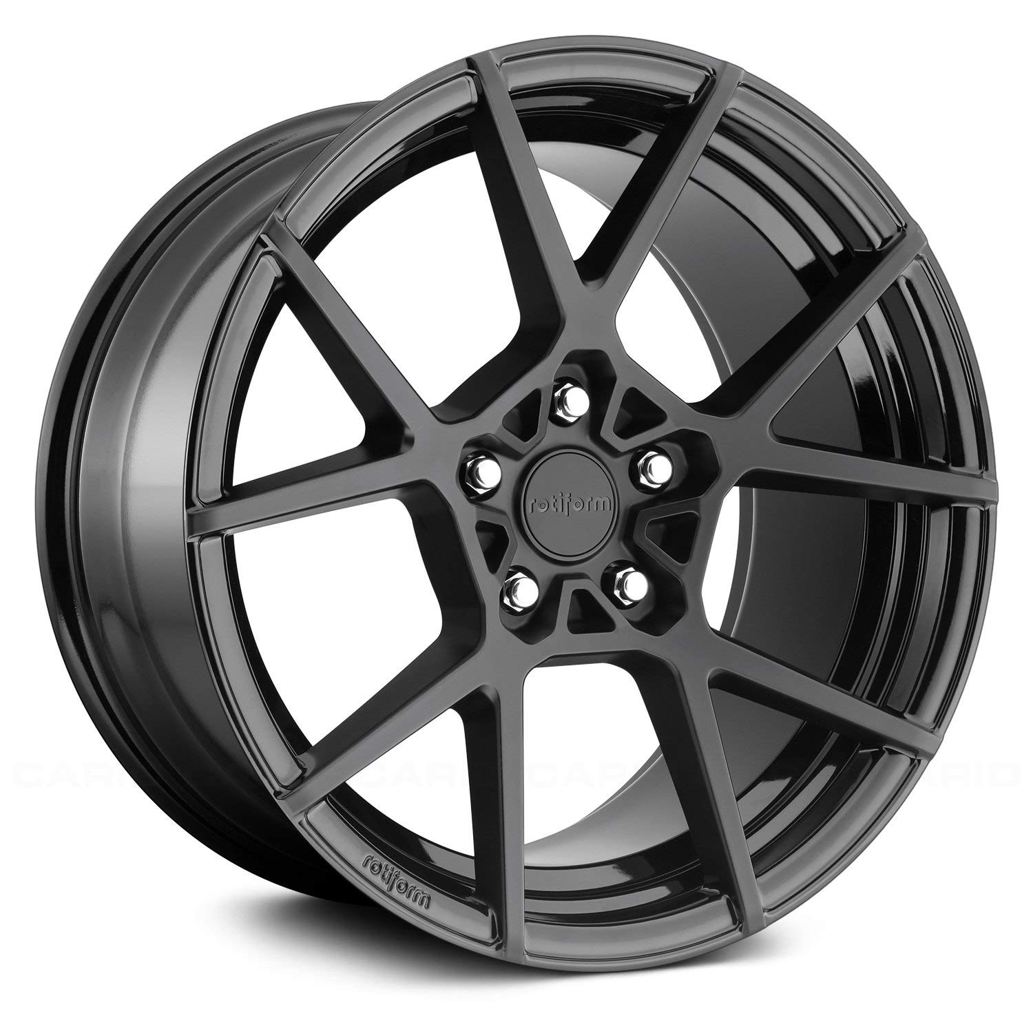 R139 19X8.5 Rotiform 5X112 MT-BLK 35MM - R1391985F8+35