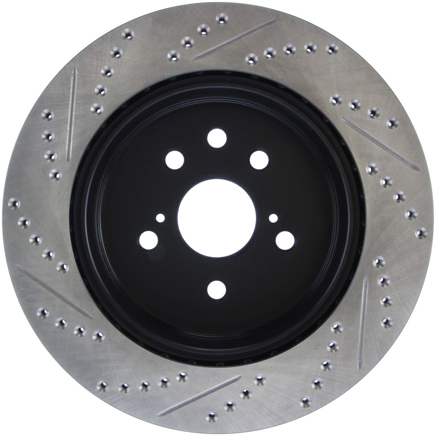 Sport Drilled/Slotted Brake Rotor StopTech 127.44189L (Rear Left), 1 Pack