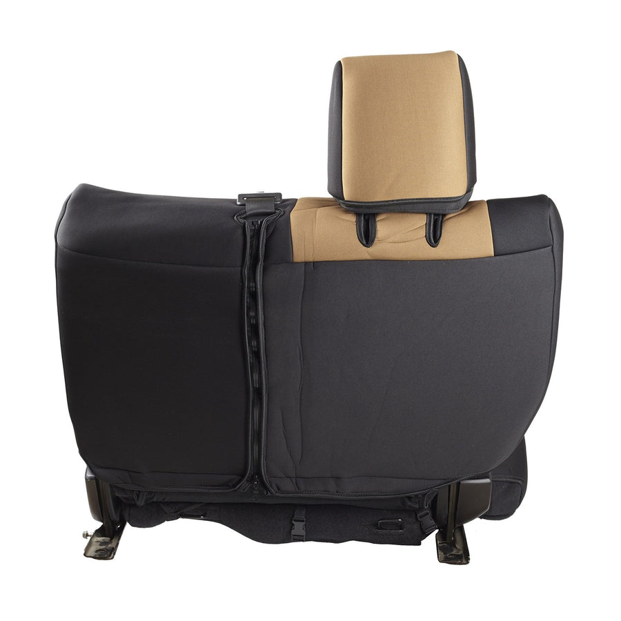 Neoprene Tan Smittybilt 46524 Rear Seat Cover