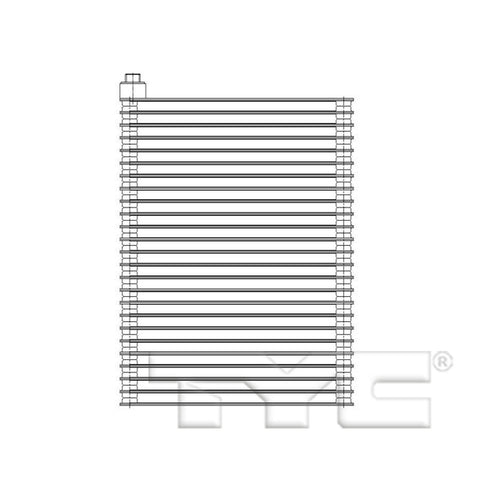 Replacement TYC 97196 Evaporator