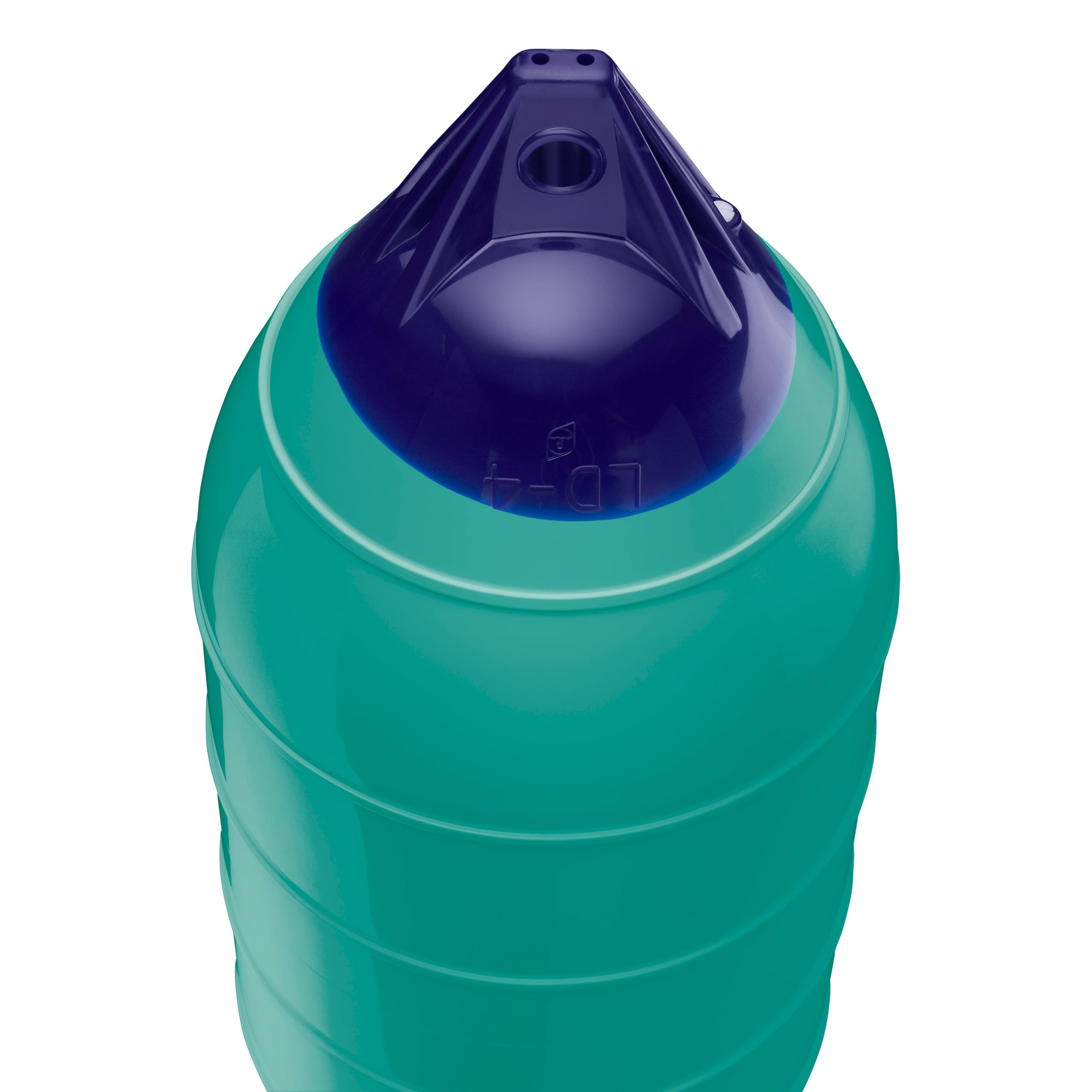 LD-4 Standard Blue Ropehold - Teal Polyform LD-Series Low Drag Buoy
