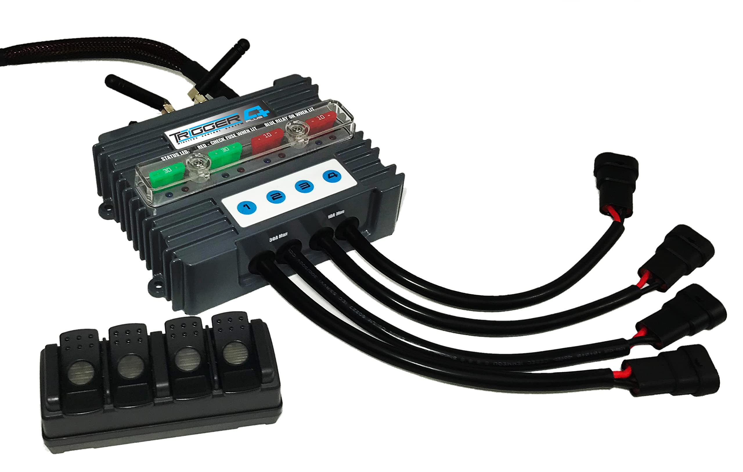4 Channel Switch Combo Kit TRIGGER 4PLUS 21004RUN for 4 Runner