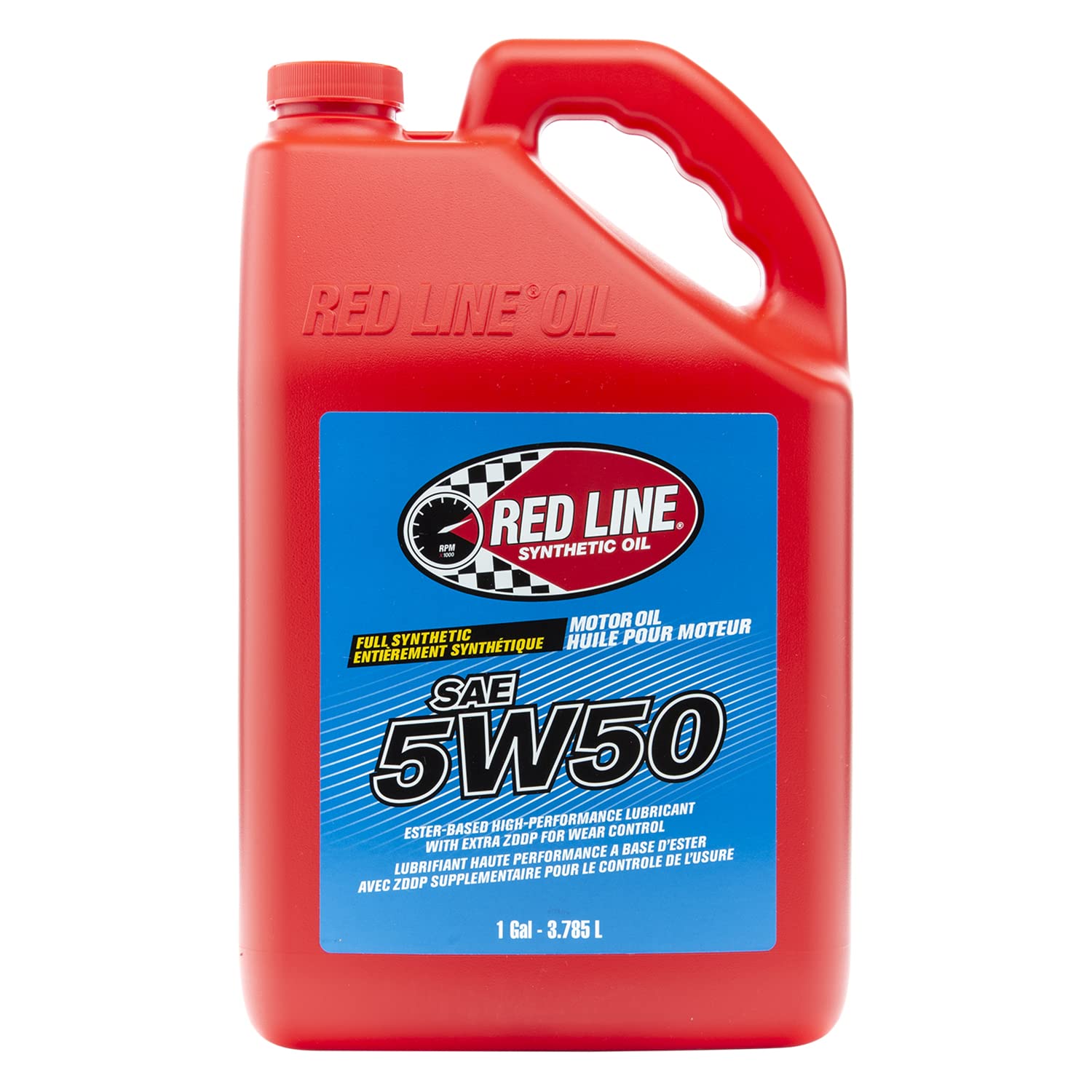 5W50 Red Line SAE Fully Synthetic Motor Oil - 1 Gallon