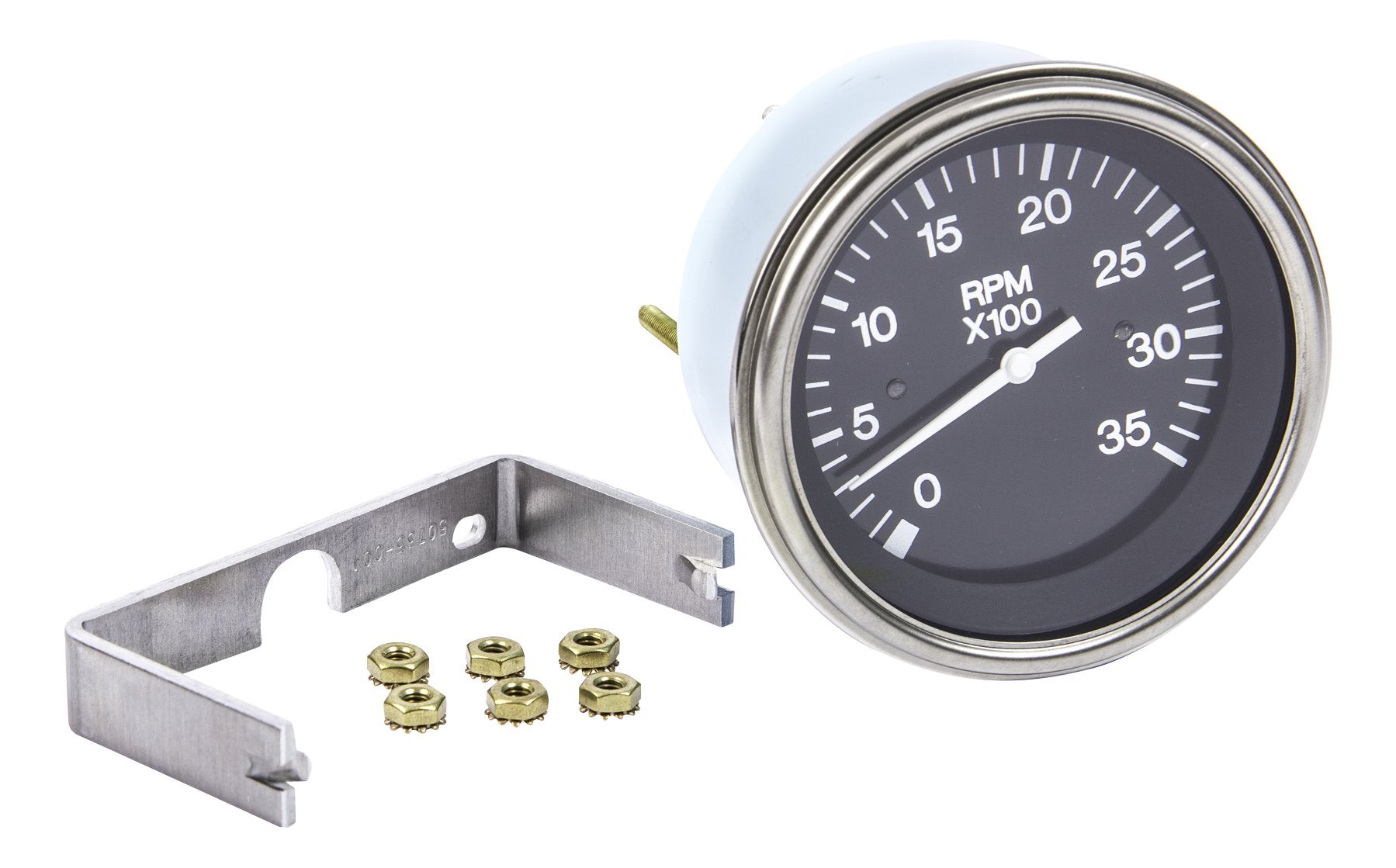 Heavy Duty Diesel Magnetic Pickup Sierra International 82303P Electric Tachometer, 3"