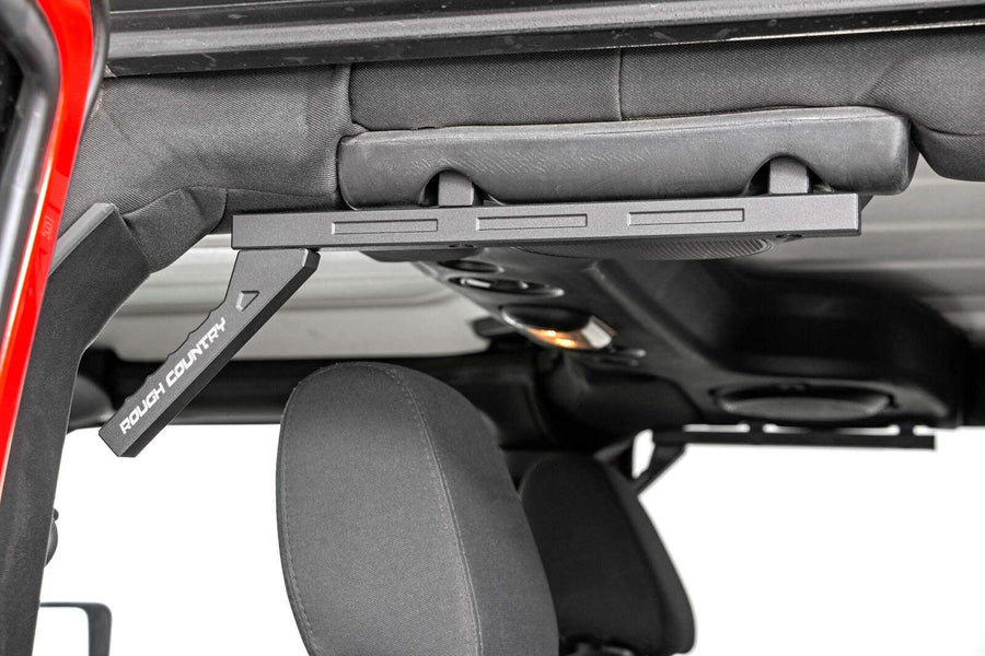 Rough Country Grab Handle Kit Aluminum for 2007-2018 Jeep Wrangler JK - 6509, Front/Rear
