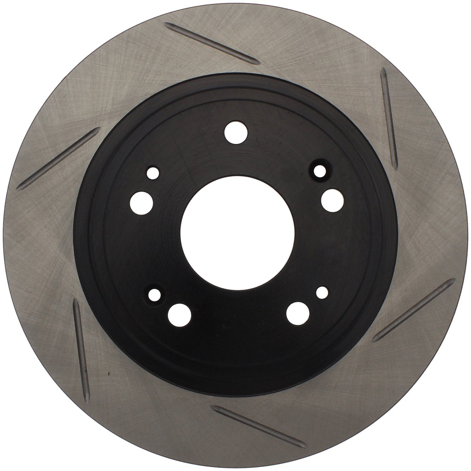 Sport StopTech Slotted Brake Rotor (Rear Left),gray 126.40068SL