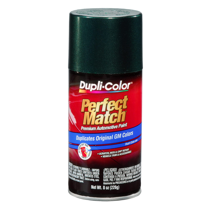 Perfect Match Dupli-Color Automotive Spray Paint – General Motors Medium Green Pearl Metallic, 47 WA9539 – 8 oz. Aerosol Can